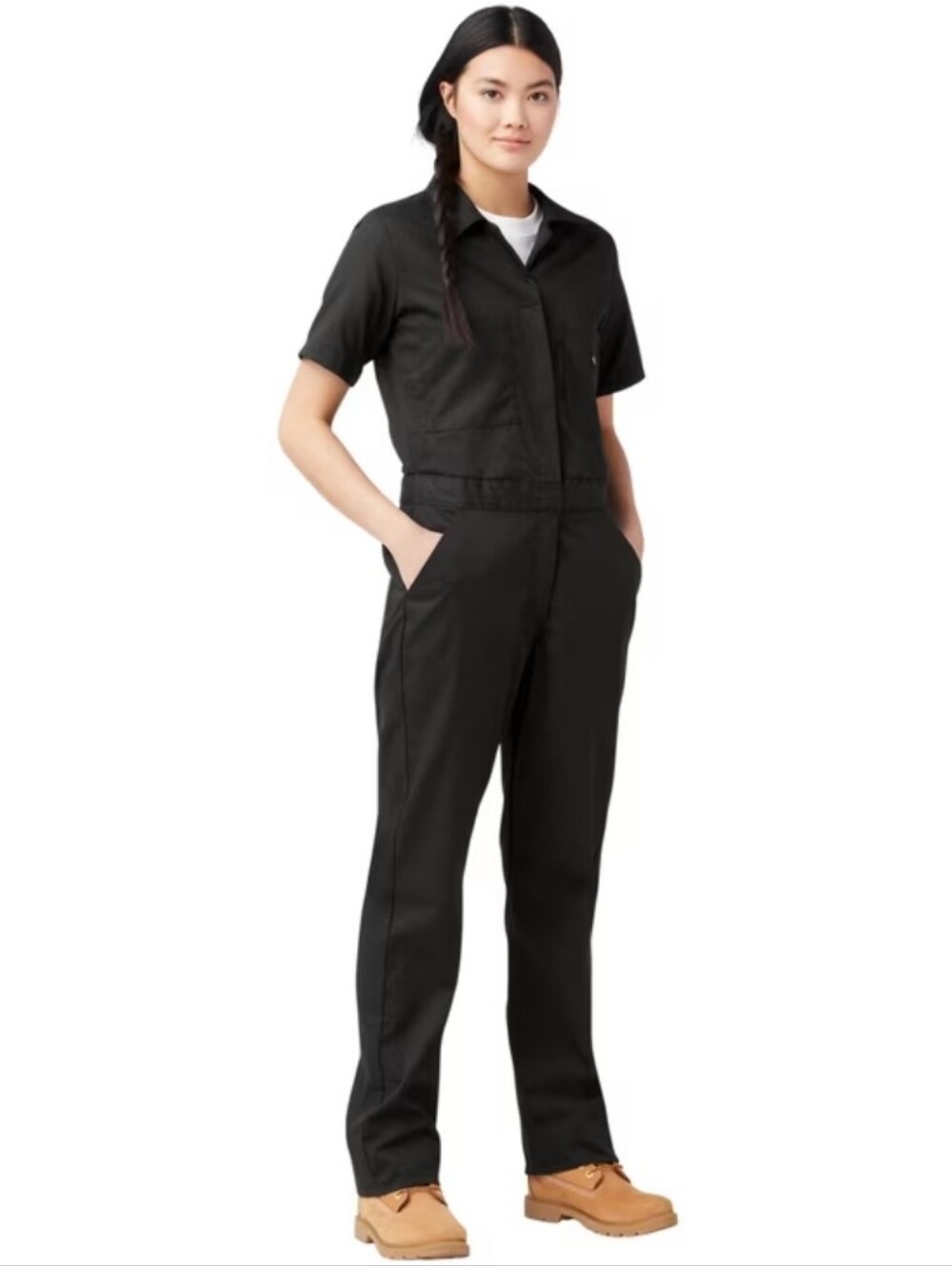Dickies Short Sleeve Utility Jumpsuit Size L
